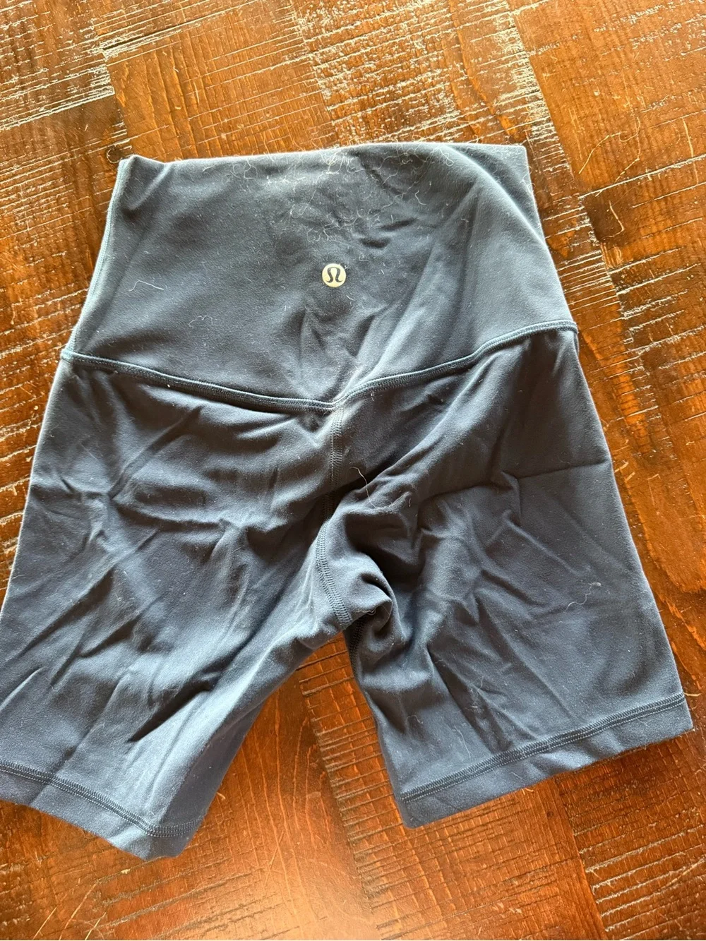 lululemon athletica Navy Blue High-Rise Bike Shorts